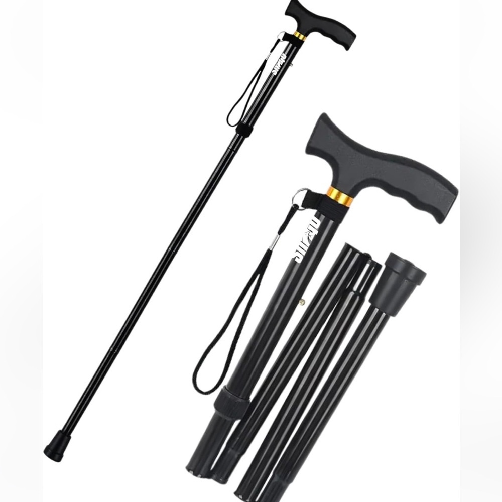 Adjustable/foldable cane - Picture 2 of 7